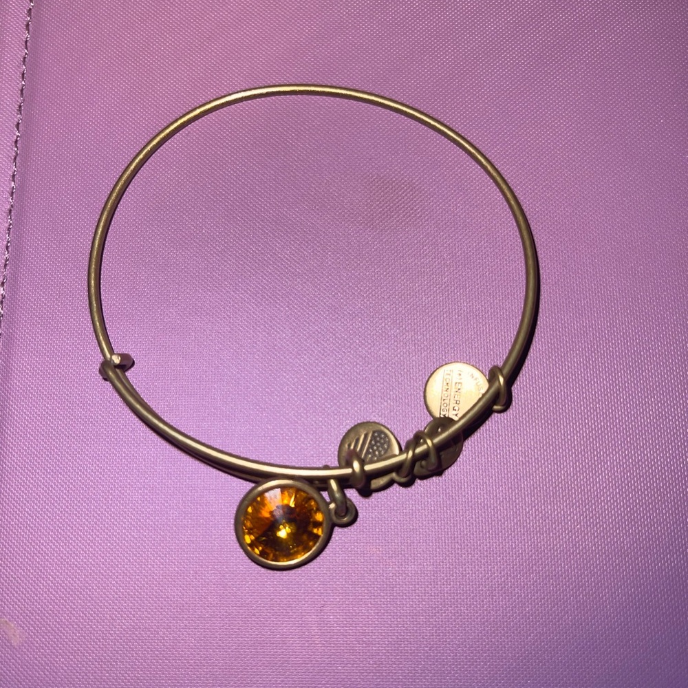 Alex and Ani November birthstone bracelet
